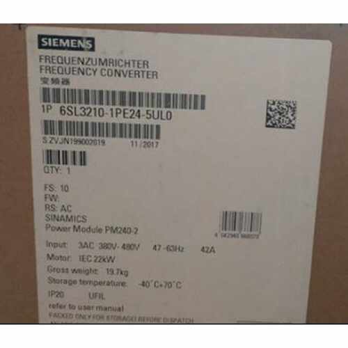议价6SL3210-1PE24-5UL0西门子变频器三相功率模块6SL32101PE245U
