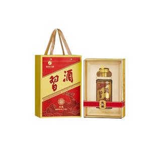 习酒金字陈酿陈藏酱香型白酒53度500ML单支礼盒礼袋商务版