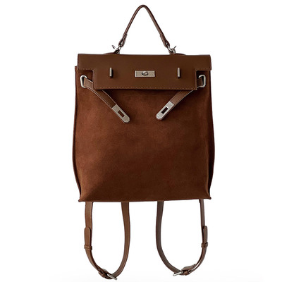 Bagofparody真皮凯莉双肩包