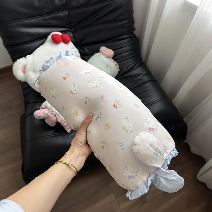hellokitty可爱荞麦枕头枕芯儿童大人养生枕保护颈椎病可拆卸