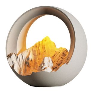 壁光里日照金山香薰小夜灯结婚订婚卧室床头氛围夜灯生日礼物台灯