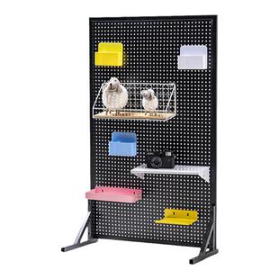 洞洞板挂钩网格板挂篮五金工具置物架配件饰品货架托盘圆孔板附件