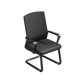 三梦办公椅电脑椅子舒适久坐家用书桌座椅办公室会议椅弓形靠背椅