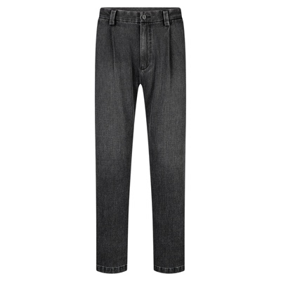 【九分牛仔裤】柒牌牛仔长裤秋季新款中青年宽松休闲直筒裤子男裤