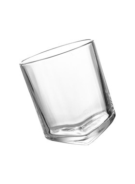 倾斜款威士忌杯  苏格兰洋酒杯鸡尾酒杯红酒吧甜酒杯 无铅玻璃杯