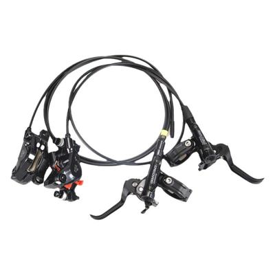 禧玛诺山地自行车刹车内走线