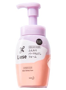 日本花王卷发蓬松持久定型慕斯