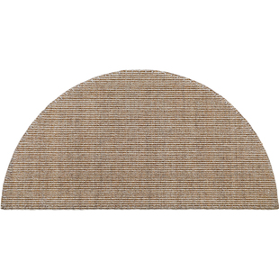 天然剑麻地毯半圆形编织地垫简约自然风入户玄关进门垫高级感定制