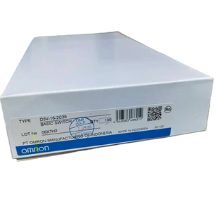 现货原装进口Omron欧姆龙微动开关D3V-16-2C35 行程限位开关2脚16