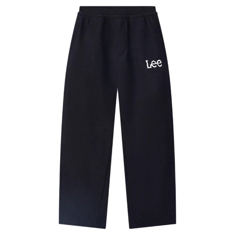 Leekids儿童加绒加厚运动裤