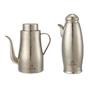 yange life康钛源家用厨房油壶纯钛不挂油大容量纯钛高端油醋壶罐