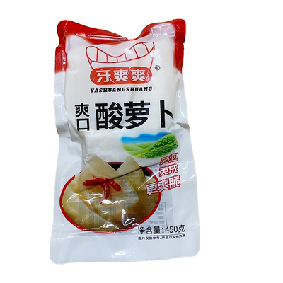 老交情酸萝卜450克*20包