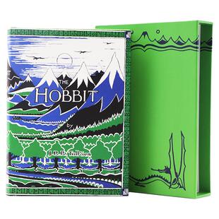 霍比特人80周年盒装纪念版 Hobbit Facsimile First Edition Tolkien 英文原版 珍藏初版 托尔金 魔戒前传 经典奇幻文学书籍精装