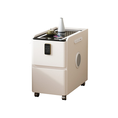 可移动小型床头柜带万向轮