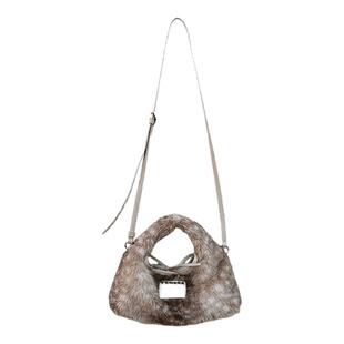 TENERA毛绒手拎包迷你hobo包包女新款日常通勤百搭背包斜挎单肩包