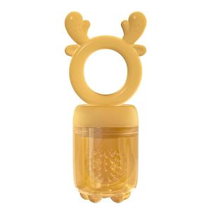 贝因美咬咬果蔬乐婴儿水果辅食器吃水果神器咬玩果汁乐牙胶全硅胶