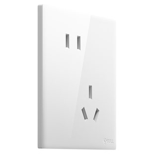 公牛开关插座官方旗舰店正品超薄公牛插座五孔插座公牛g60亮面白