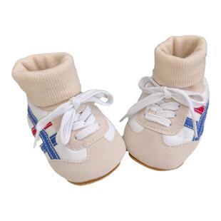 春秋新生婴儿鞋袜0-1岁男女宝宝不掉跟拼色软胶底6-12个月步前鞋