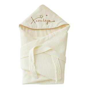 婴儿抱被纯棉a类新生儿产房襁褓包巾儿童宝宝防惊吓包被四季通用