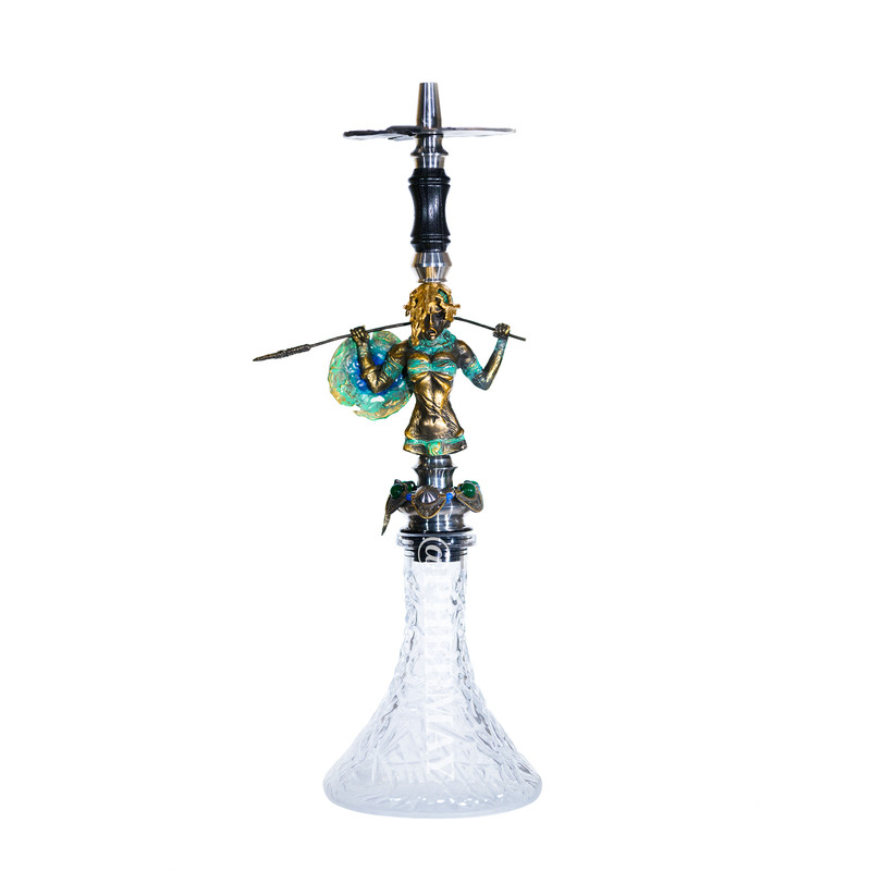 Makloud俄罗斯高档女猎手水烟壶套装礼盒木箱烟水壶酒吧Hookah