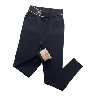 鱼子酱小黑裤秋冬加绒黑科技光暖福蝶裤打底高腰修身外穿铅笔小脚