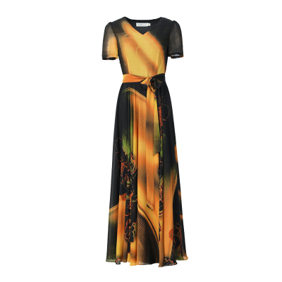 园子靓衣气质优雅大摆长裙