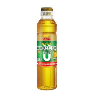 金龙鱼玉米油400ml/瓶装非转基因物理压榨家用炒菜烹饪食用植物油