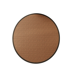 四季圆形藤席新中式木凳子坐垫圆凳屁垫餐桌椅垫家用懒人防滑垫子