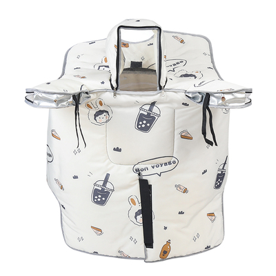 挡风被四季通用开叉亲子带小孩