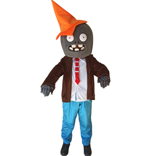 植物大战僵尸卡通人偶服 儿童成人万圣节cos玩偶装扮道具头套服饰