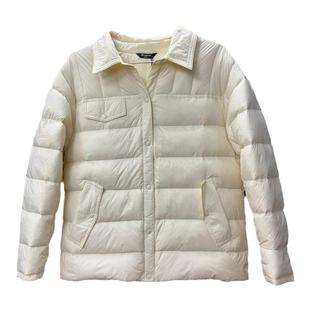 探路者轻薄羽绒服女户外防风翻领外套男休闲透气运动保暖女款上衣