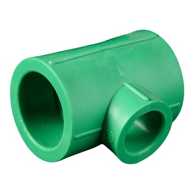 国标绿色PPR异径三通20-63变径