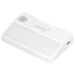 夜间自动人体感应灯人来即亮楼梯过道卧室磁吸充电智能小夜灯地脚