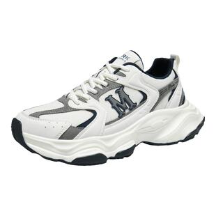 马克华菲老爹鞋男休闲男鞋2026新款透气运动鞋男士不累脚增高鞋子