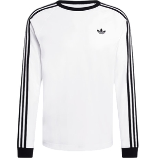 adidas阿迪达斯三叶草男子运动休闲长袖T恤KE3545