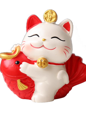 可爱招财猫家居客厅装饰品