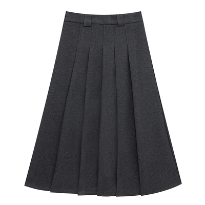 橘子树在哪儿美式毛呢百褶半身裙