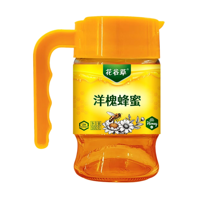 花谷草分离液态蜂蜜500g多口味