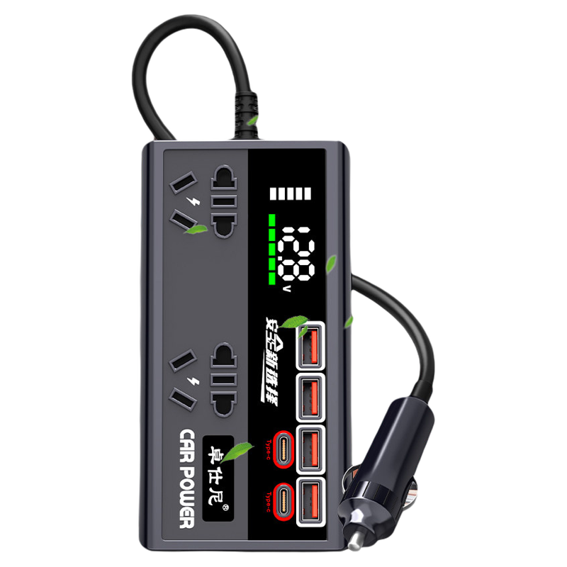 车载逆变器12V/24V转220V通用