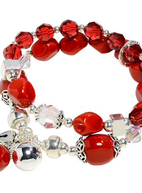 本命年红色属龙手链女