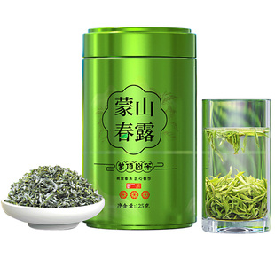 绿茶2025新茶四川雅安蒙顶山甘露特级茶叶春茶明前云雾高山炒青茶