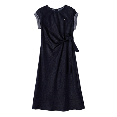 VIEA.ING薇迎通勤休闲牛仔连衣裙