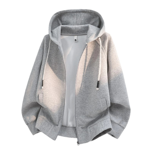 NASA STUSY美式高街2026新款春秋装男款宽松情侣潮牌连帽开衫卫衣