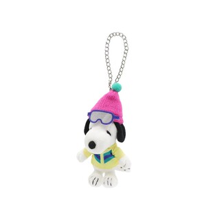 日本usj环球影城正版滑雪史努比公仔玩偶娃娃毛绒包包挂件小挂饰
