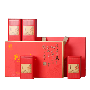 利川红茶叶500g古宜红树浓香型恩施硒茶礼盒装官方正品旗舰店