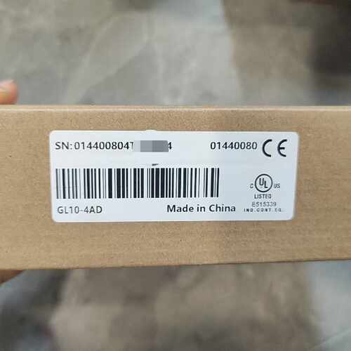 溢价-汇川GL10-4AD模块，，带，盒码一致