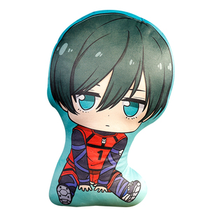 蓝色监狱Q版第二弹蓝锁动漫周边马狼照英坐姿糸师凛蜂乐回抱枕