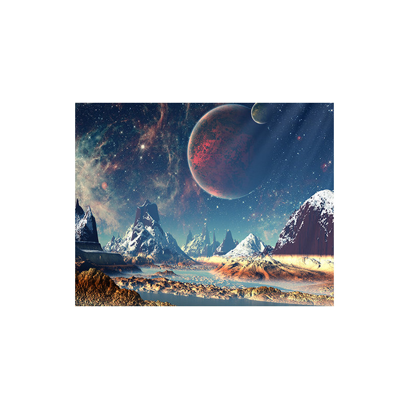 超大挂布墙壁装饰挂毯免打孔星空