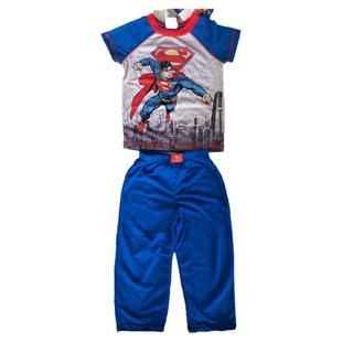 超人Superman短袖T恤男童套装 短袖+长裤 裤子衣服套装