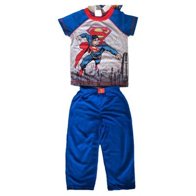 超人男童裤子短袖t恤
